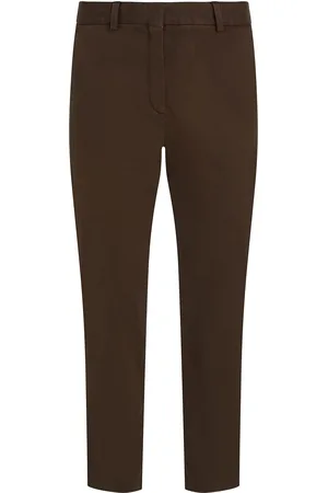 Tommy Hilfiger Stretch Gmd Slim Chino Bottoms Trousers Chinos Brown
