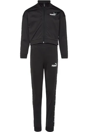 PUMA Ess Tape Tricot Suit Cl G Sets Tracksuits Black