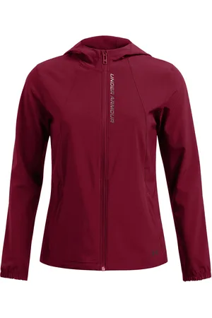 Under Armour Ua Outrun The Storm Jacket Sport Sport Jackets Red