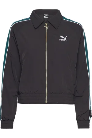 PUMA T7 Play.paris. Track Jacket Wv Sport Women Sport Clothing Sport Sweat-shirts & Hoodies Sport Sweat-shirts Black