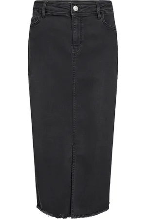 soyaconcept Sc-Kimberly Skirts Knee-length & Midi Skirts Grey