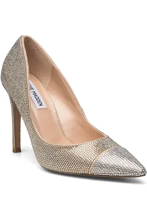 Steve Madden Evelyn-Cr Pump Shoes Heels Pumps Classic Silver