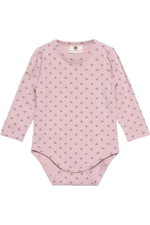 EN FANT Body Ls Bodies Long-sleeved Pink