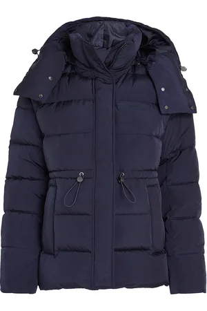 Calvin Klein Mw Padded Rec Nylon Jacket Fôret Jakke Navy
