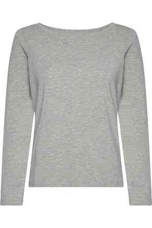 Marc O’ Polo T-Shirts Long Sleeve Tops T-shirts & Tops Long-sleeved Grey