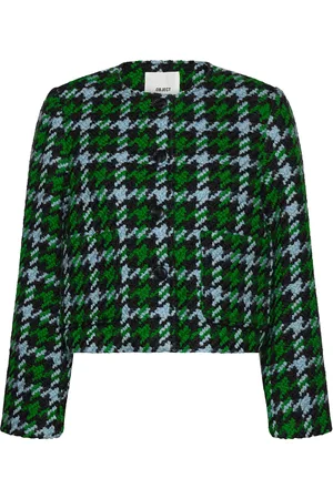 Object Objnola Re Blazer 134 Blazers BouclÉ Blazers Green