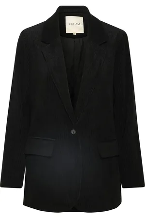 Cream Crcory Long Sleeve Blazer Blazers Single Breasted Blazers Black