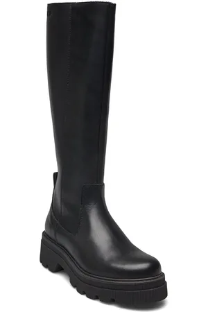 Dasia Almond Høye Støvletter Black