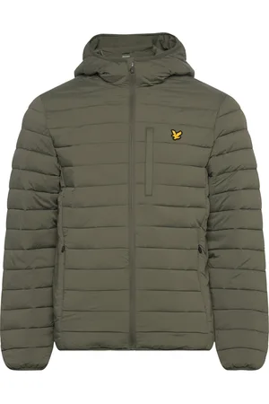 Lyle & Scott Stretch Lightweight Quilted Jacket Sport Jackets Padded Jackets Green
