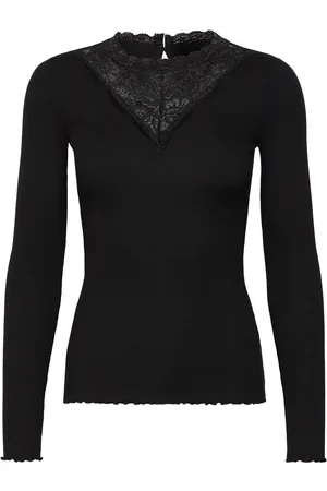 FRANSA Frhizamond Tee 26 Tops T-shirts & Tops Long-sleeved Black