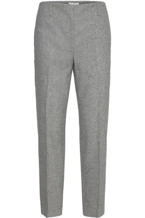 Fiveunits Juliafv Bottoms Trousers Straight Leg Grey