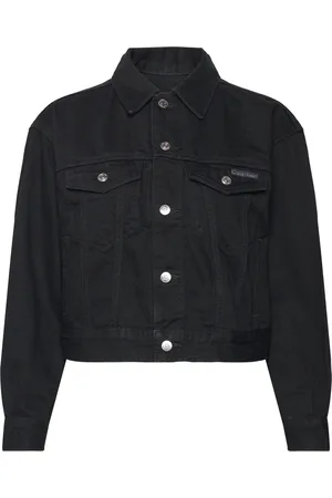 Calvin Klein Hero 90S Trucker Jacket Dongerijakke Denimjakke Black