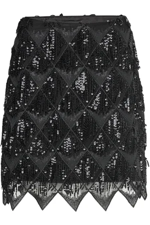 Twist & tango Melvina Sequin Skirt Skirts Short Skirts Black