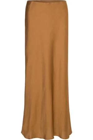 Bruuns Bazaar Acaciabbjoanelle Skirt Skirts Maxi Skirts Brown