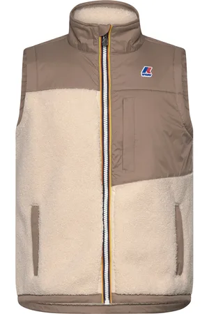 K-Way Le Vrai 3.0 Neize Orsetto Vest Beige