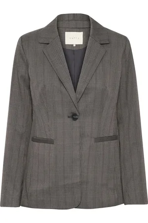 Kaffe Kadori Blazer Blazers Single Breasted Blazers Grey