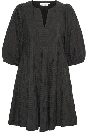 Karen by Simonsen Kbruby Indie Dress Knelang Kjole Black