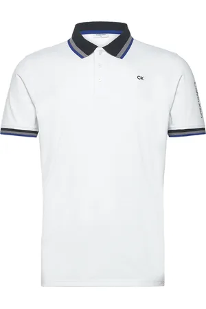 Calvin Klein Response Polo Sport Sport Clothing Sport Tops Sport Polos Sport Short-sleeved Polos White