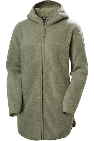 Helly Hansen W Maud Pile Jacket Tops Sweat-shirts & Hoodies Fleeces & Midlayers Green