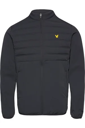 Lyle & Scott Hybrid Double Baffle Jacket Sport Sport Clothing Sport Outerwear Sport Jackets Sport Training Jackets Black