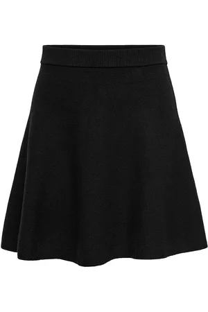 ONLY Onlfrida Life Mw Skirt Cc Knt Skirts Short Skirts Black