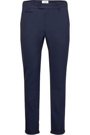 Les Deux Como Structure Suit Pants Bottoms Trousers Formal Navy