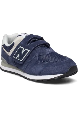 New Balance 574 Kids Hook & Loop Sport Sneakers Low-top Sneakers Blue