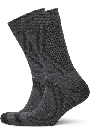 Dovre Terrysocks Org Wool 2-Pa Underwear Socks Regular Socks Grey