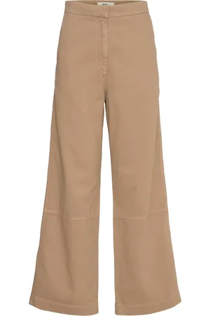 DAY Birger et Mikkelsen Harrison - Canvas Twill Bottoms Jeans Wide Beige