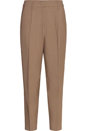 Bruuns Bazaar Cindysusbbdagny Pants Bottoms Trousers Suitpants Brown