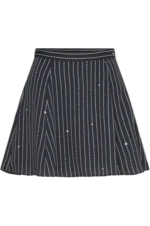 Tommy Hilfiger Tjw Mountain Stardust Skirt Skirts Short Skirts Black