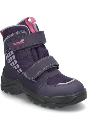 Superfit Snow Max Vinterstøvletter Med Borrelås Purple