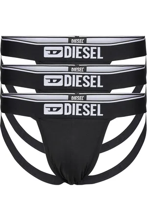 Diesel Umbr-Jockythreepack Jockstrap Underbukser Y-frontunderbukser Black