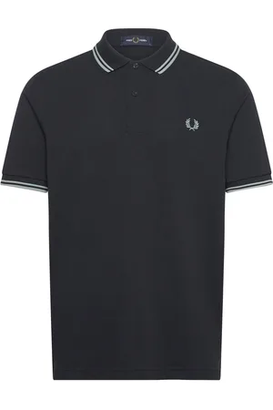 Fred Perry Twin Tipped Fp Shirt Tops Polos Short-sleeved Navy