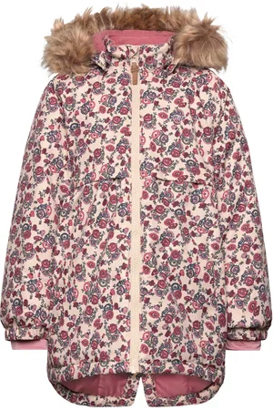 Minymo Snow Jacket Outerwear Jackets & Coats Winter Jackets Pink
