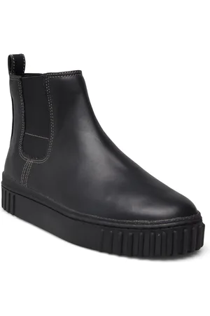 Clarks Mayhill Top D Shoes Boots Ankle Boots Ankle Boots Flat Heel Black