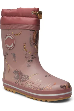 Mikk-Line Winter Wellies Shoes Rubberboots High Rubberboots Pink