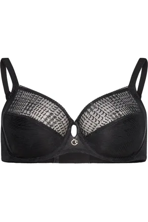 Chantelle Intrigue Very Covering Underwire Bra Lingerie Bras & Tops Full Cup Bras Black