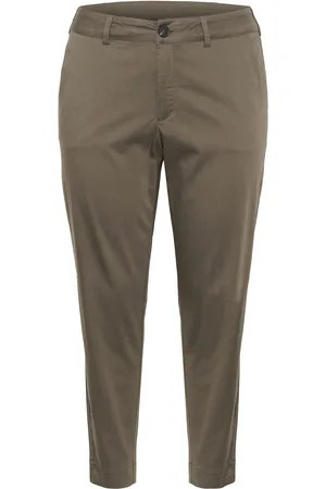 Kaffe Kcleana Chino 7/8 Pants Bottoms Trousers Chinos Brown