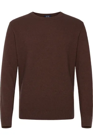 SIR of Sweden Harald Tops Knitwear Round Necks Brown