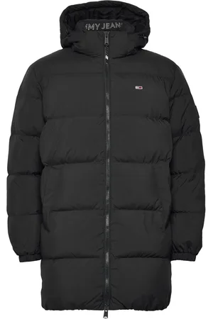 Tommy Hilfiger Tjm Essential Down Parka Ext Parkas Jakke Black