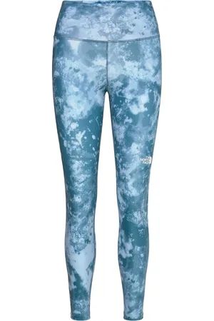 The North Face W Flex 25In Tight Print Sport Running-training Tights Blue