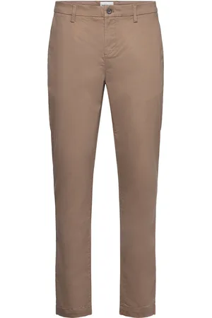 Bruun & Stengade Bs Malik Regular Fit Chinos Bottoms Trousers Chinos Beige
