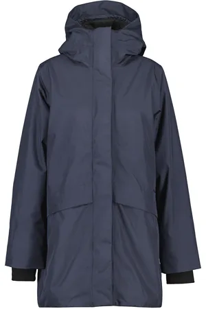 Didriksons Cajsa Wns Parka 6 Outerwear Rainwear Rain Coats Blue