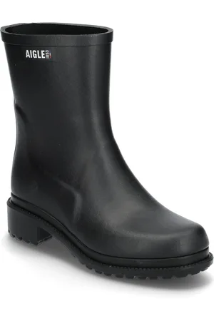Aigle Ai Fulfeel Mid Nl Noir Regnstøvler Sko Black