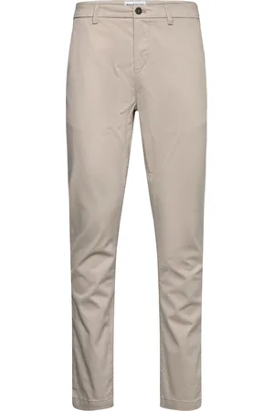 Bruun & Stengade Bs Malik Regular Fit Chinos Bottoms Trousers Chinos Beige