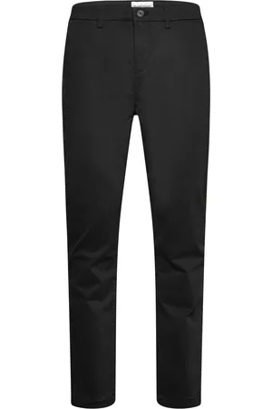 Bruun & Stengade Bs Malik Regular Fit Chinos Bottoms Trousers Chinos Black