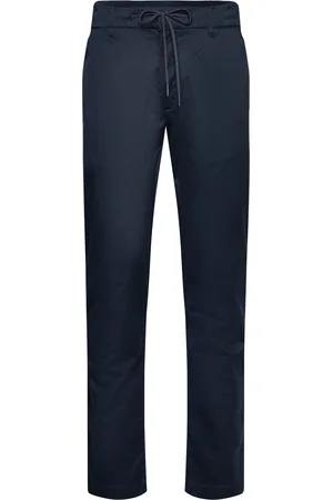 Bruun & Stengade Bs Sachi Regular Fit Chinos Bottoms Trousers Chinos Navy