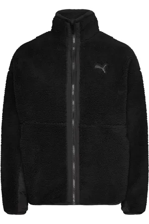 PUMA Reversible Sherpa Jacket Sport Sport Clothing Sport Outerwear Sport Jackets Sport Training Jackets Black