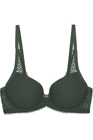 Triumph Aura Spotlight T Whp Lingerie Bras & Tops Padded Bras Green